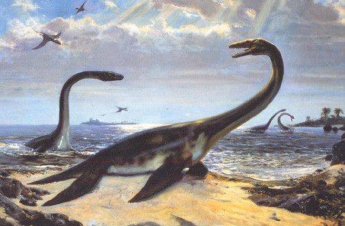 Plesiosaur by Charles R Knight